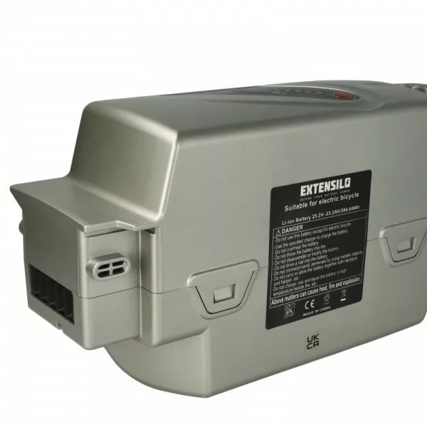   elektromos kerékpár akku NKY210B02, NKY210B2, NKY224B02, NKY190B02 - 23.2 Ah 25.2 V Li-Ion, silver - Utángyártott