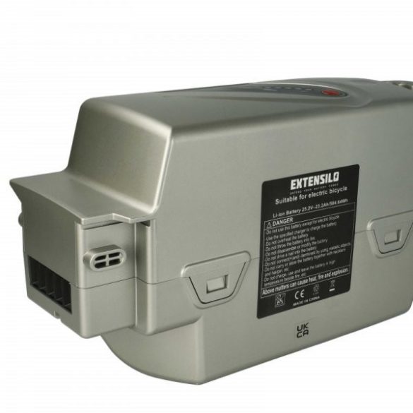 elektromos kerékpár akku NKY210B02, NKY210B2, NKY224B02, NKY190B02 - 23.2 Ah 25.2 V Li-Ion, silver - Utángyártott