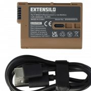   Nikon EN-EL15, EN-EL15b, EN-EL15A - 2250mAh, 7.2V, Li-Ion Info Chip USB Port - Utángyártott Kamera akku