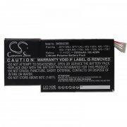   MSI MS-17B1, MS-16K4, BTY-U6J, BTY-M6J, MS-17B4 - 5300 mAh 11.4 V Li-polymer - Utángyártott notebook akku