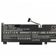   MSI BTY-M492 - 4600 mAh 11.4 V Li-polymer, fekete - Utángyártott notebook akku