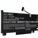 MSI BTY-M492 - 4600 mAh 11.4 V Li-polymer, fekete - Utángyártott notebook akku - VHBW