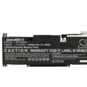   MSI BTY-M491, S9N-0B3A210-SB3 - 4500 mAh 11.4 V Li-polymer, fekete - Utángyártott notebook akku