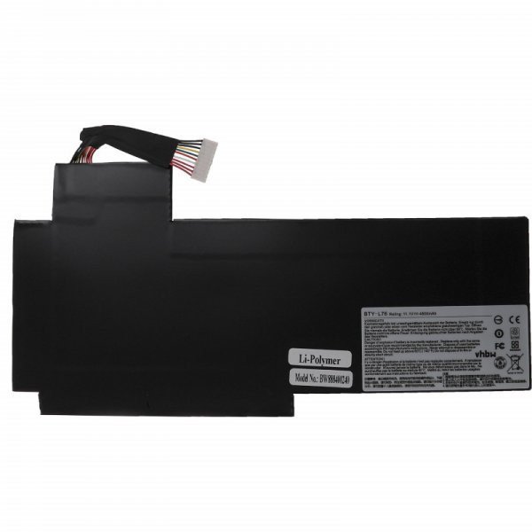   Medion BTY-L76 - 4800 mAh 11.1 V Li-polymer - Utángyártott notebook akku