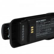   Motorola PMNN4600A, PMNN4598A - 2600 mAh 7.4 V Li-Ion + övcsat - Utángyártott rádió akku