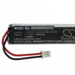 Egészségügyi eszköz - Morita 7505626, 7505628, RB-CB1003 - 800 mAh 3.7 V Li-Ion - Utángyártott akku - VHBW