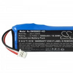   Fémdetektor Minelab 3011-0405 - 5000 mAh 3.7 V Li-Ion - Utángyártott akku