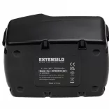 Szerszámgép akku Metabo 6.02177.86, 6.00795.68, 6.00795.00 - 2500 mAh, 36 V, Li-Ion - Utángyártott akku - VHBW
