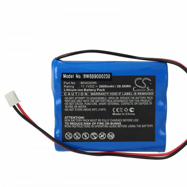 Egészségügyi eszköz - Medsonic B0402095 - 2600 mAh 11.1 V Li-Ion - Utángyártott akku