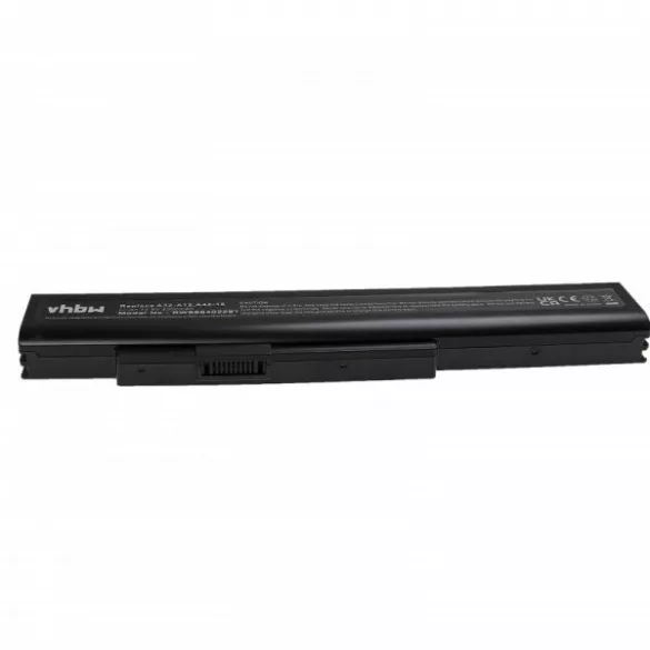 Medion A41-A15, A42-A15, A42-H36, A32-A15 - 4000 mAh 10.8 V Li-Ion - Utángyártott notebook akku - VHBW