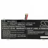Medion 40071698, 40072215, 4588105-2S - 6000 mAh 7.6 V Li-polymer - Utángyártott notebook akku - VHBW