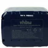 Szerszámgép akku Makita 193130-5, 193128-2, 193127-4, 193131-3 - 3500 mAh, 24 V, NiMH - Utángyártott akku - VHBW