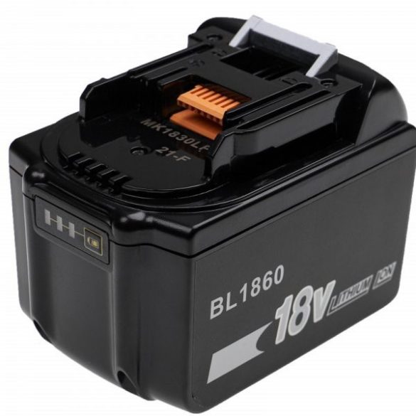 Szerszámgép akku Makita 194309-1, 194230-4, 194205-3, 194204-5 - 6000 mAh, 18 V, Li-Ion - Utángyártott akku