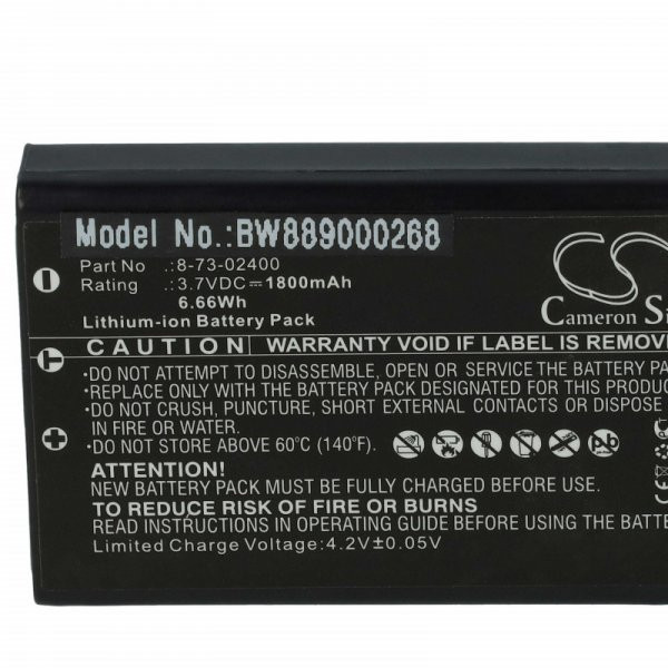Egészségügyi eszköz - Maico 74101501, MAI-721-4 - 1800 mAh 3.7 V Li-Ion - Utángyártott akku