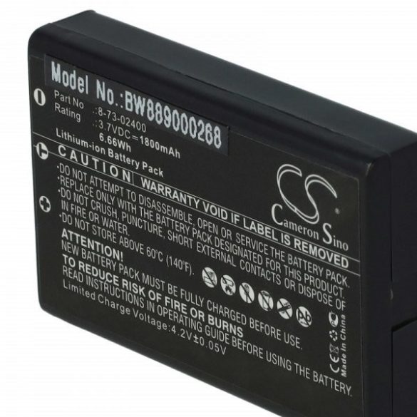 Egészségügyi eszköz - Maico 74101501, MAI-721-4 - 1800 mAh 3.7 V Li-Ion - Utángyártott akku