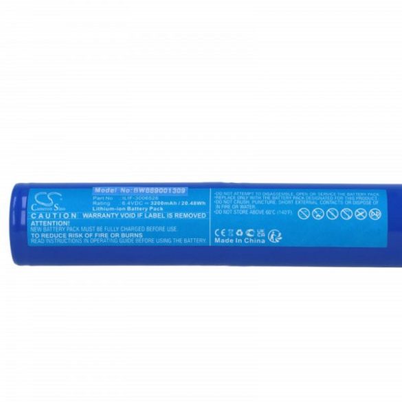 Maglite ILIF-3006526 - 3200 mAh 6.4 V Li-Ion - Utángyártott kézilámpa akku