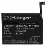 LG BL-O1, EAC64559001, EAC64619301 - 2900 mAh 3.85 V Li-polymer - Utángyártott telefon akku - VHBW