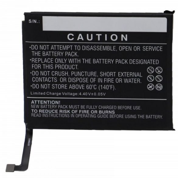 LG BL-M03, EAC64791001 - 2800 mAh 3.85 V Li-polymer - Utángyártott telefon akku