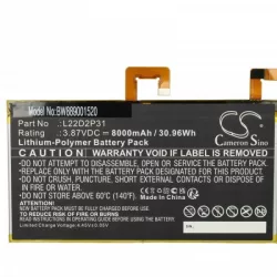   Lenovo L22D2P31 - 8000 mAh 3.87 V Li-polymer - Utángyártott tablet akku
