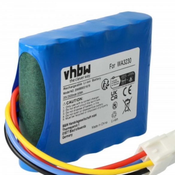 Fűnyíró Landxcape LA0002, LA0001 - 2500 mAh 20 V Li-Ion - Utángyártott akku