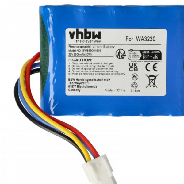 Fűnyíró Landxcape LA0002, LA0001 - 2500 mAh 20 V Li-Ion - Utángyártott akku