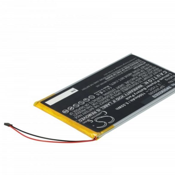 Kobo Aura HD - 1500 mAh 3.7 V Li-polymer - utángyártott akku