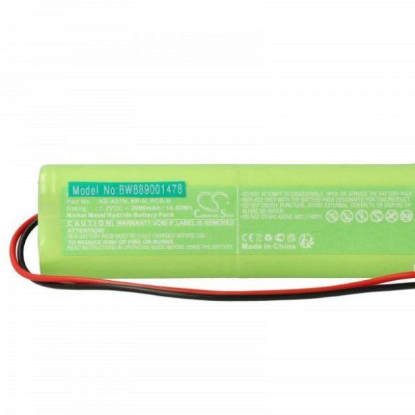 Kern KB-A01N, PCB-B, KP-N mérleg - 2000 mAh 7.2 V NiMH - Utángyártott akku