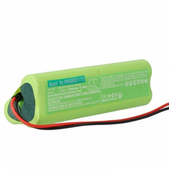 Kern KB-A01N, PCB-B, KP-N mérleg - 2000 mAh 7.2 V NiMH - Utángyártott akku