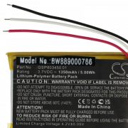   Töltőállomás JBL GSP803450 01 - 1350 mAh 3.7 V Li-polymer - Utángyártott