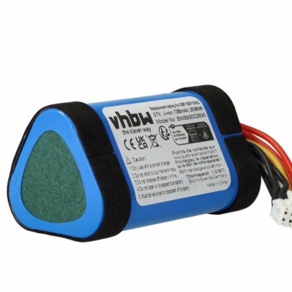 JBL GSP-1S3P-CH4D for JBL Loudspeaker - Li-Ion 7260 mAh - Utángyártott hangszóró akku
