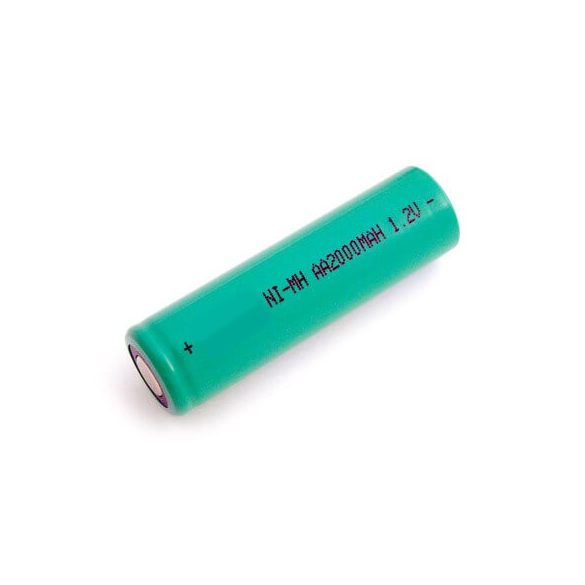 Ipari AA 2000mAh Ni-MH 1,2V nagyáramú akkumulátor