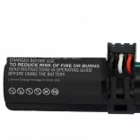 Ingenico F12432566, F26402376 - 3000 mAh 3.7 V Li-Ion Utángyártott vonalkód olvasó akku - VHBW
