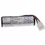 Card Reader Ingenico 296110884, 295006044, F26401964 - 2200 mAh 3.7 V Li-Ion - Utángyártott pos terminál akkumulátor - VHBW