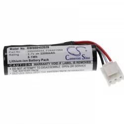   Card Reader Ingenico 296110884, 295006044, F26401964 - 2200 mAh 3.7 V Li-Ion - Utángyártott pos terminál akkumulátor - VHBW