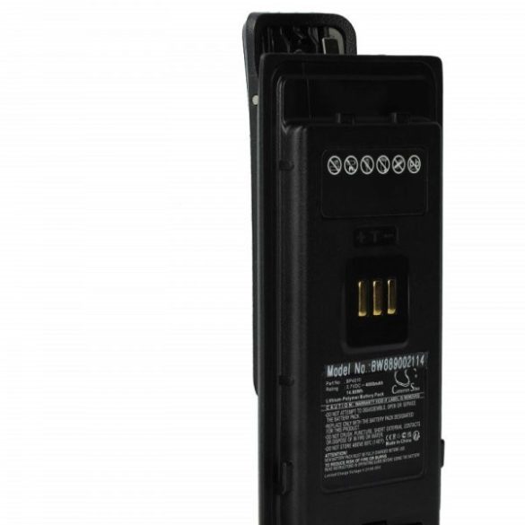 Hytera BP4010 - 4000 mAh 3.7 V Li-polymer + övcsat - Utángyártott Rádió akku