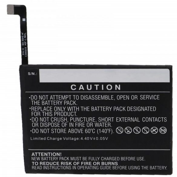 HTC Q6655 - 4800 mAh 3.85 V Li-polymer - Utángyártott telefon akku