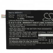   HTC B2PMW100 - 3150 mAh 3.7 V Li-polymer - Utángyártott tablet akku