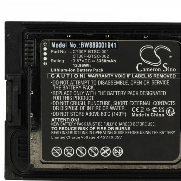 Adatgyűjtő Honeywell CT30P-BTSC-002, CT30P-BTSC-001 - 3350mAh, 3.87V - Utángyártott akku