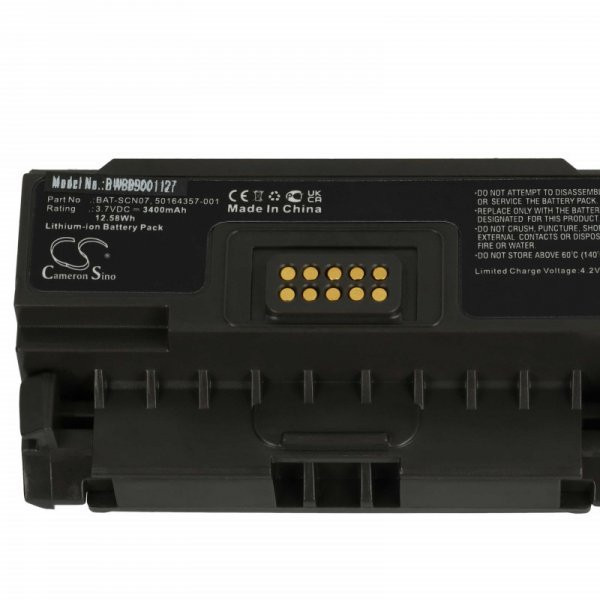 Honeywell 50164357-001, BAT-SCN07 - 3400 mAh 3.7 V Li-Ion Utángyártott vonalkód olvasó akku