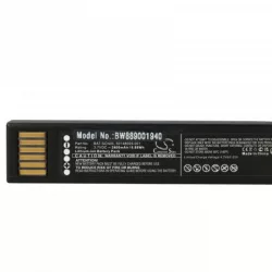   Honeywell 50148009-001, BAT-SCN05 - 2400 mAh 3.7 V Li-Ion Utángyártott vonalkód olvasó akku - VHBW