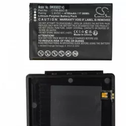   Adatgyűjtő - Honeywell CT50-BSC-B, 318-055-018 - 4700mAh, 3.8V - Utángyártott akku - VHBW