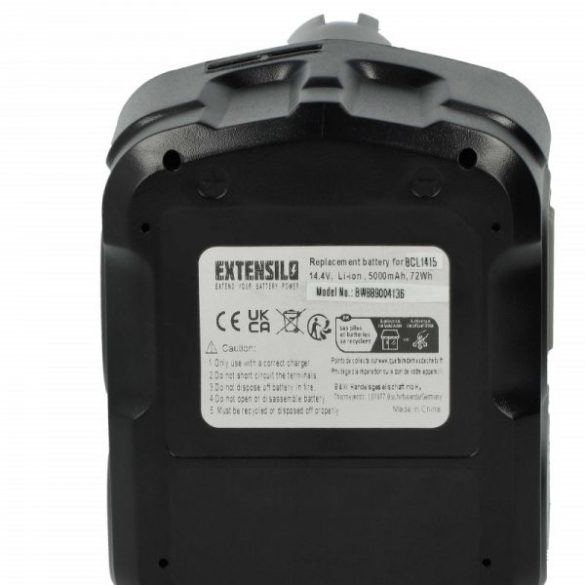 Szerszámgép akku Hitachi EBL1430, BCL1430, BCL1415 - 5000 mAh, 14.4 V, Li-Ion - Utángyártott akku
