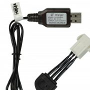   USB Töltőkábel Himoto HSP 9.6V for GPToys RC Batteries SM-6P csatlakozó - 50 cm 9.6 V - Utángyártott