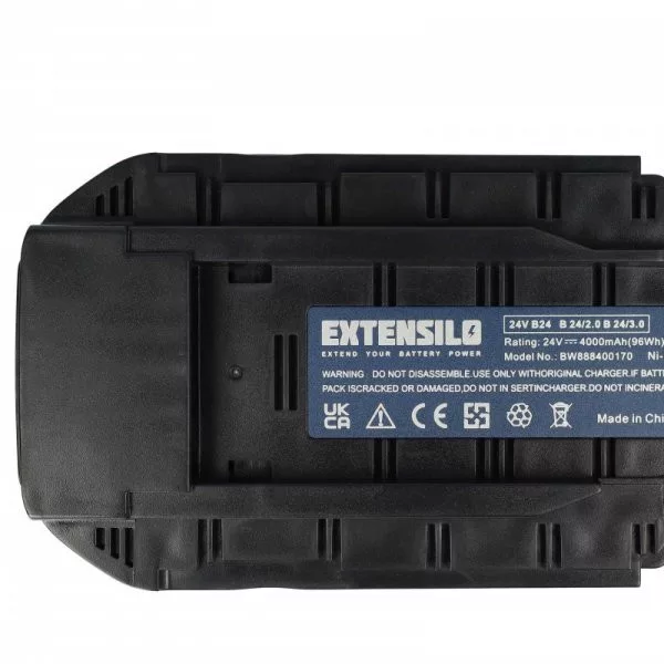 Szerszámgép akku Hilti B 24/2.0, B 24/3.0 - 4000 mAh, 24 V, NiMH - Utángyártott akku