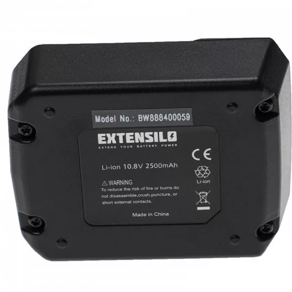 Szerszámgép akku Hilti B 12/4.0, B 12/2.6 - 2500 mAh, 10.8 V, Li-Ion - Utángyártott akku