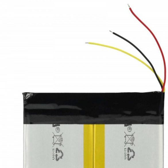 Hella Gutmann auto diagnosztika 2S/LPP443441 S - 660 mAh 7.4 V Li-polymer - Utángyártott akku