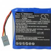   Egészségügyi eszköz - Heine X-007.99.676, X-007.99.675 - 5200 mAh 7.4 V Li-Ion - Utángyártott akku