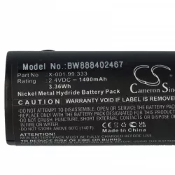   Egészségügyi eszköz - Heine X-001.99.333 - 1400 mAh 2.4 V NiMH - Utángyártott akku