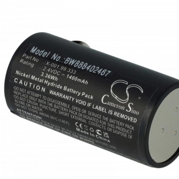 Egészségügyi eszköz - Heine X-001.99.333 - 1400 mAh 2.4 V NiMH - Utángyártott akku