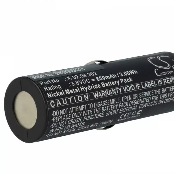 Egészségügyi eszköz - Heine X-02.99.382, X-02.99.380, BATT/110904-A1 - 850 mAh 3.6 V NiMH - Utángyártott akku